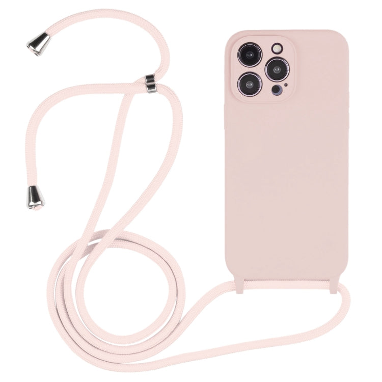 Crossbody Lanyard Liquid Silicone Case, For iPhone Air