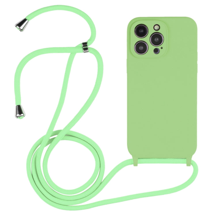 Crossbody Lanyard Liquid Silicone Case, For iPhone Air