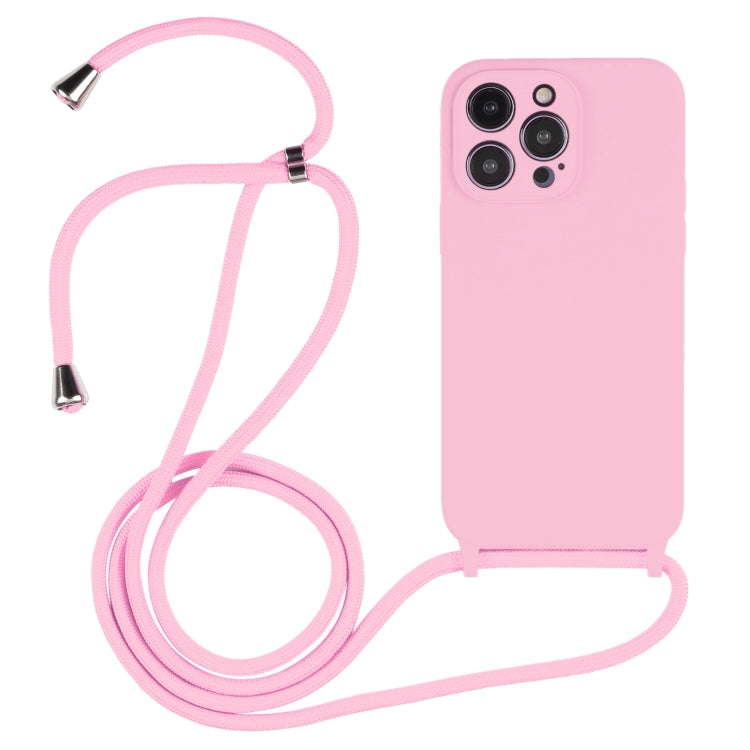 Crossbody Lanyard Liquid Silicone Case, For iPhone Air