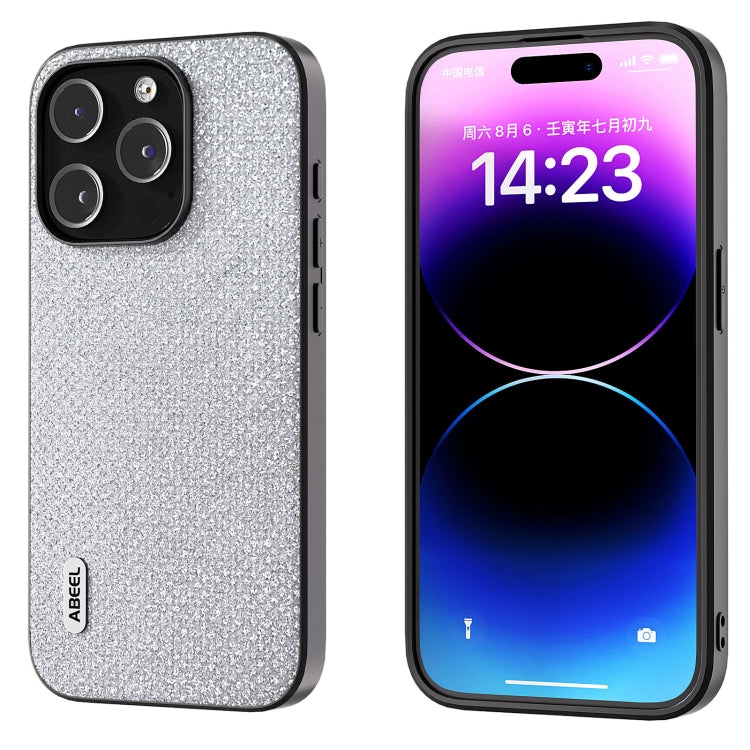ABEEL Diamond Black Edge Phone Case, For iPhone 15 Pro Max, For iPhone 15 Pro, For iPhone 15 Plus, For iPhone 15, For iPhone 14 Plus, For iPhone 14