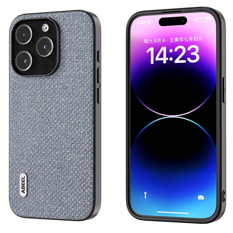 ABEEL Diamond Black Edge Phone Case, For iPhone 14 Pro, For iPhone 14 Pro Max