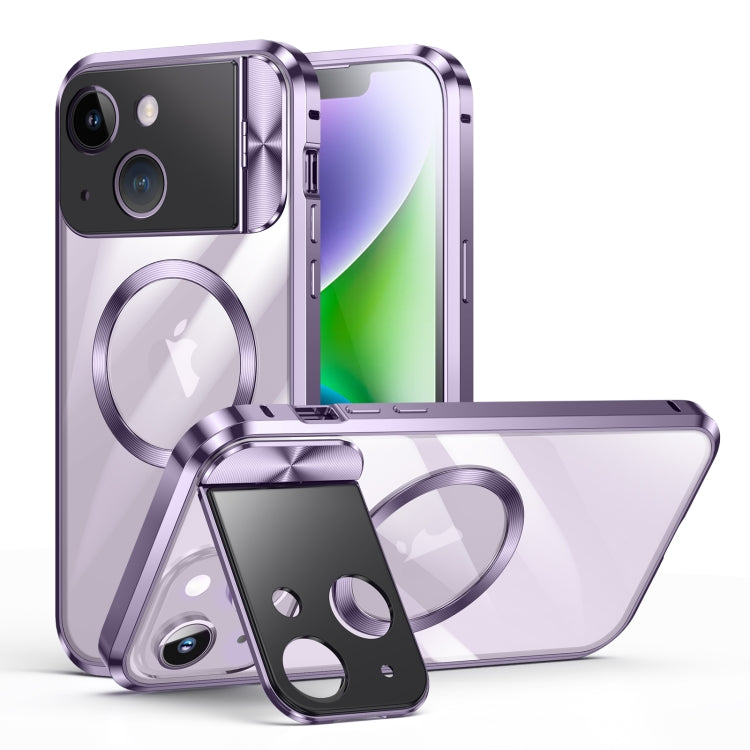 Large Window Holder MagSafe Magnetic Metal Phone Case