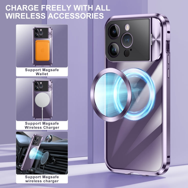 Large Window Holder MagSafe Magnetic Metal Phone Case