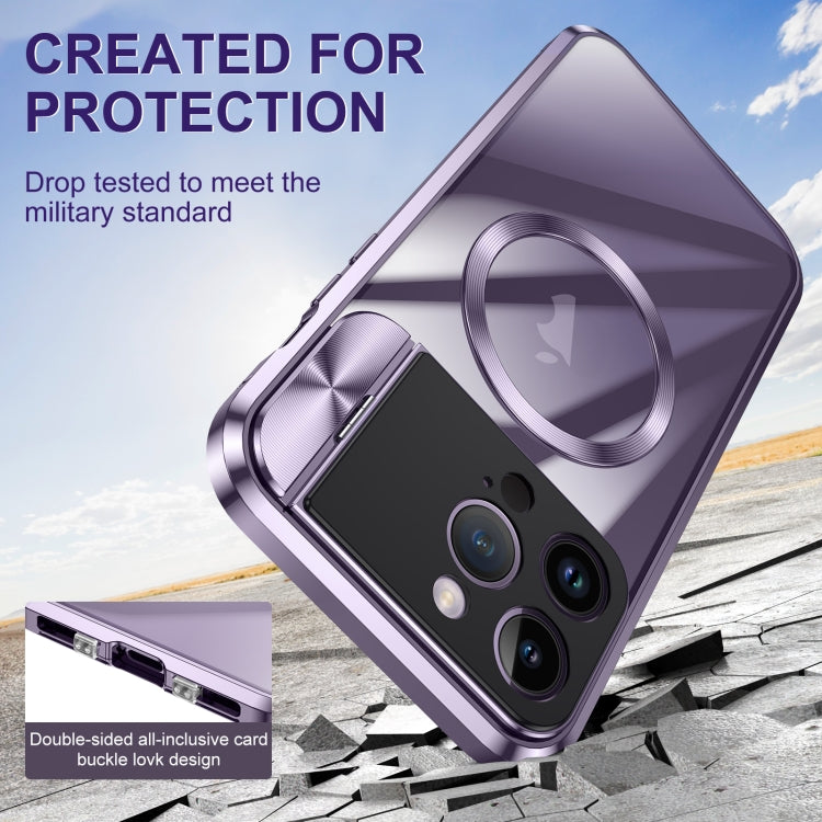 Large Window Holder MagSafe Magnetic Metal Phone Case