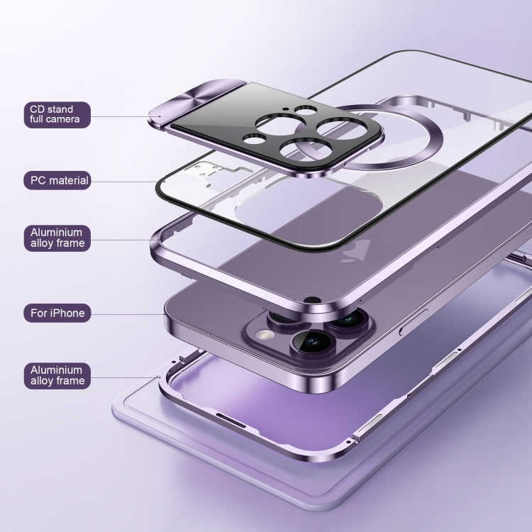 Large Window Holder MagSafe Magnetic Metal Phone Case