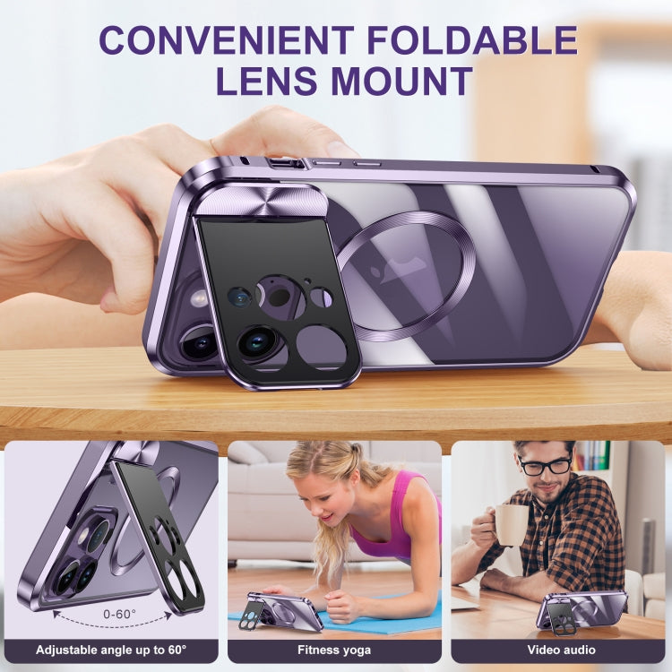 Large Window Holder MagSafe Magnetic Metal Phone Case