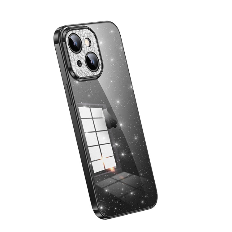 SULADA Electroplated Transparent Glittery TPU Phone Case, For iPhone 15 Pro Max, For iPhone 14 Plus, For iPhone 15 Pro, For iPhone 14, For iPhone 15 Plus, For iPhone 14 Pro