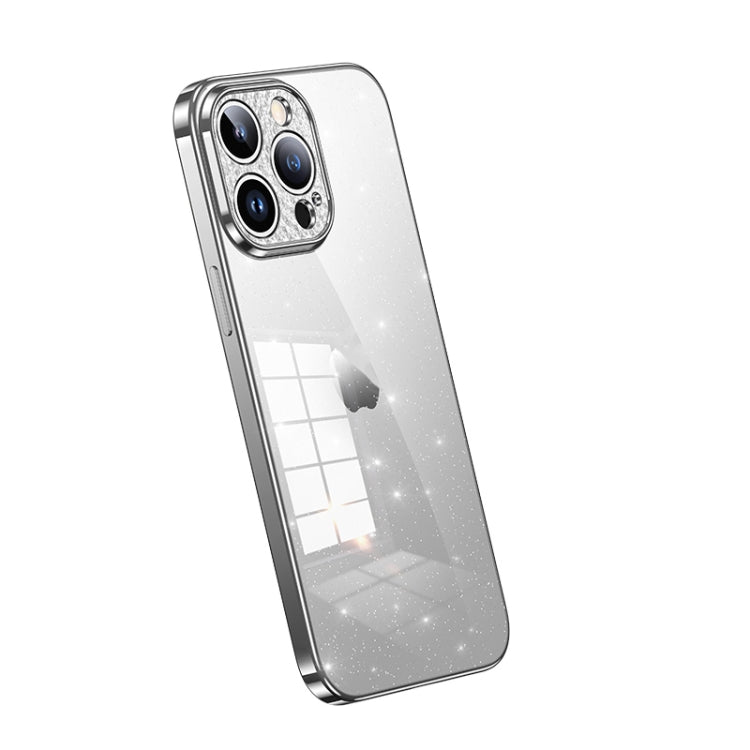 SULADA Electroplated Transparent Glittery TPU Phone Case, For iPhone 15, For iPhone 14 Pro Max, For iPhone 13 Pro Max, For iPhone 13 Pro, For iPhone 13, For iPhone 12