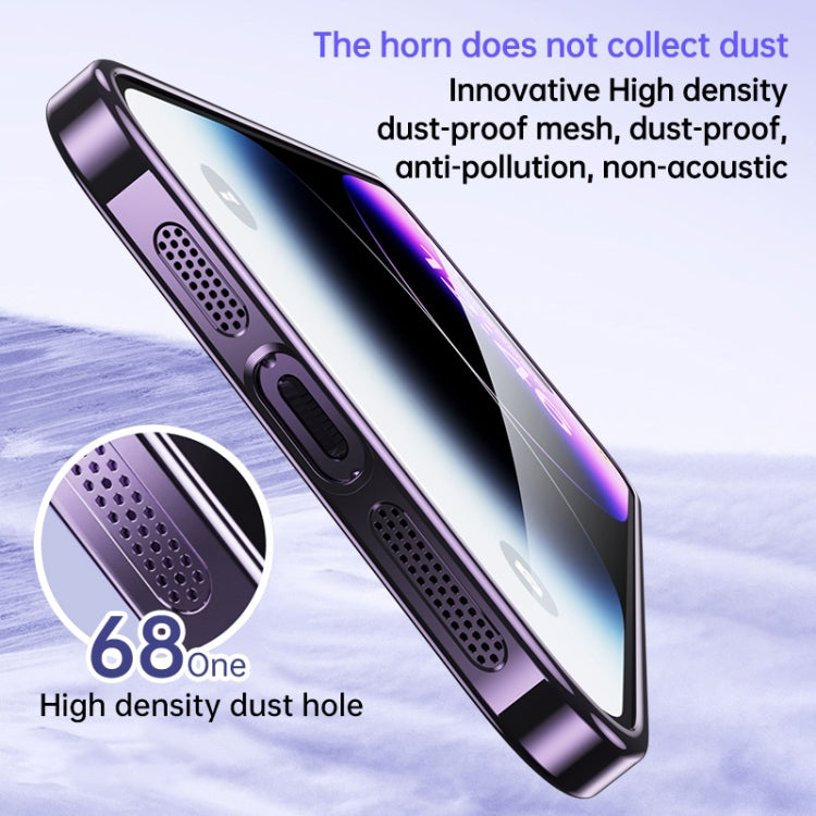 SULADA Electroplated Transparent Glittery TPU Phone Case, For iPhone 15 Pro Max, For iPhone 14 Plus, For iPhone 15 Pro, For iPhone 14, For iPhone 15 Plus, For iPhone 14 Pro