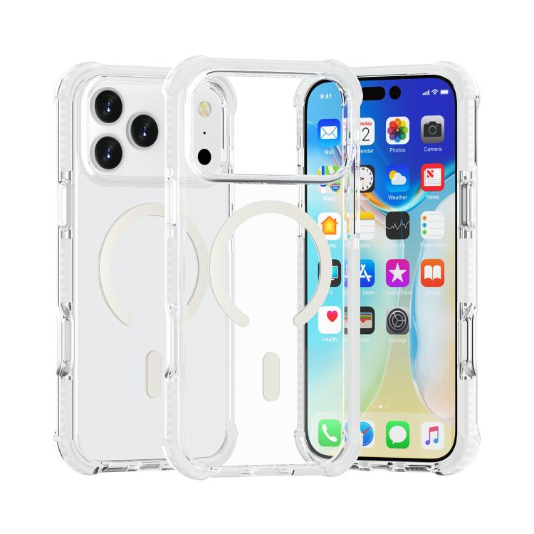 Acrylic Magsafe Magnetic Shockproof Phone Case, For iPhone 17 Pro Max, For iPhone 17 Pro