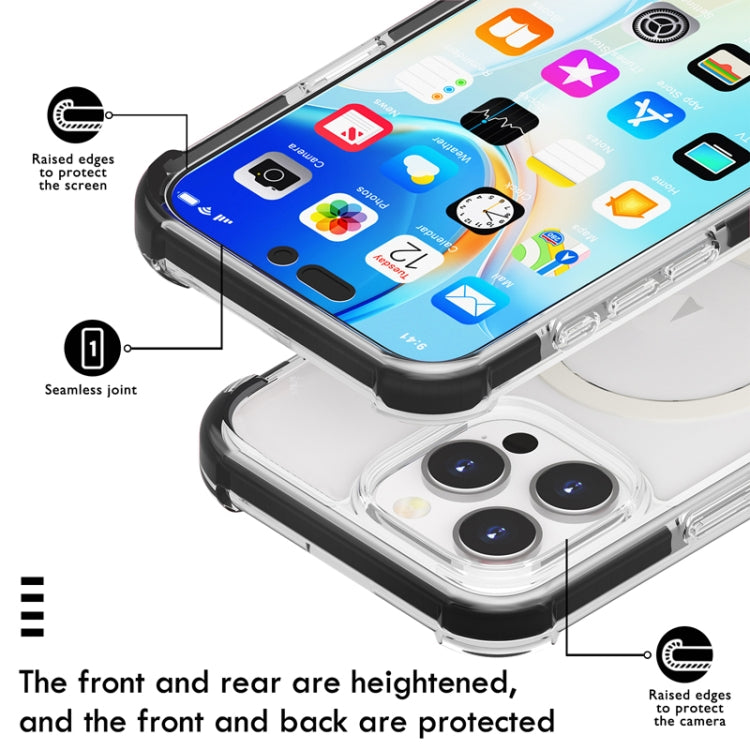Acrylic Magsafe Magnetic Shockproof Phone Case, For iPhone 16 Pro, For iPhone 16 Plus