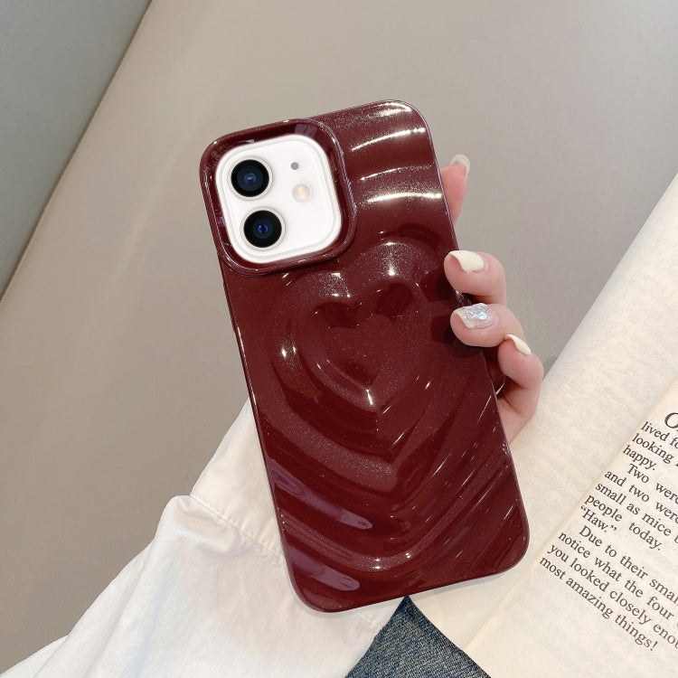 3D Love Pattern Phone Case, For iPhone 12, For iPhone 12 Pro Max, For iPhone 12 Pro