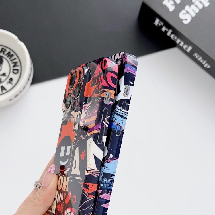 Painted Pattern Precise Hole PC Phone Case, For iPhone 11 Pro Max