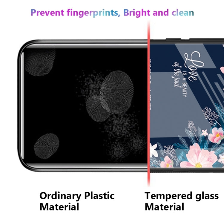 Colorful Painted Glass Phone Case, For iPhone 16 Plus
