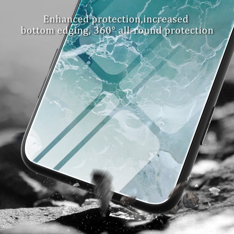 Marble Pattern Glass Protective Phone Case, For iPhone 17 Pro Max, For iPhone 17 Pro, For iPhone 17