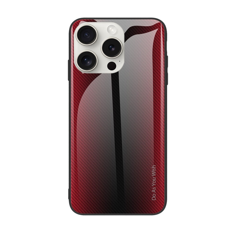Texture Gradient Glass TPU Phone Case, For iPhone 16 Pro Max, For iPhone 16 Pro, For iPhone 16 Plus, For iPhone 16