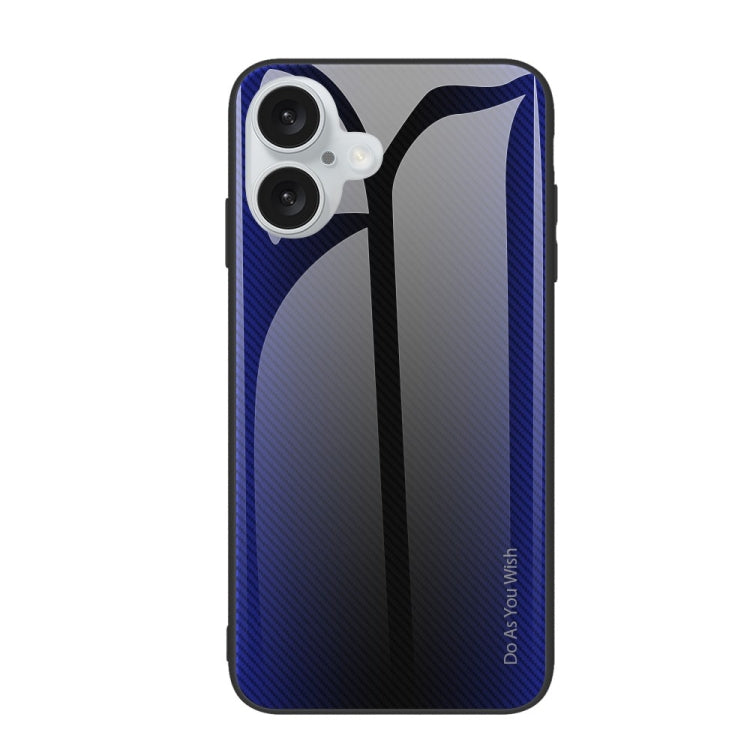 Texture Gradient Glass TPU Phone Case, For iPhone 16 Pro Max, For iPhone 16 Pro, For iPhone 16 Plus, For iPhone 16