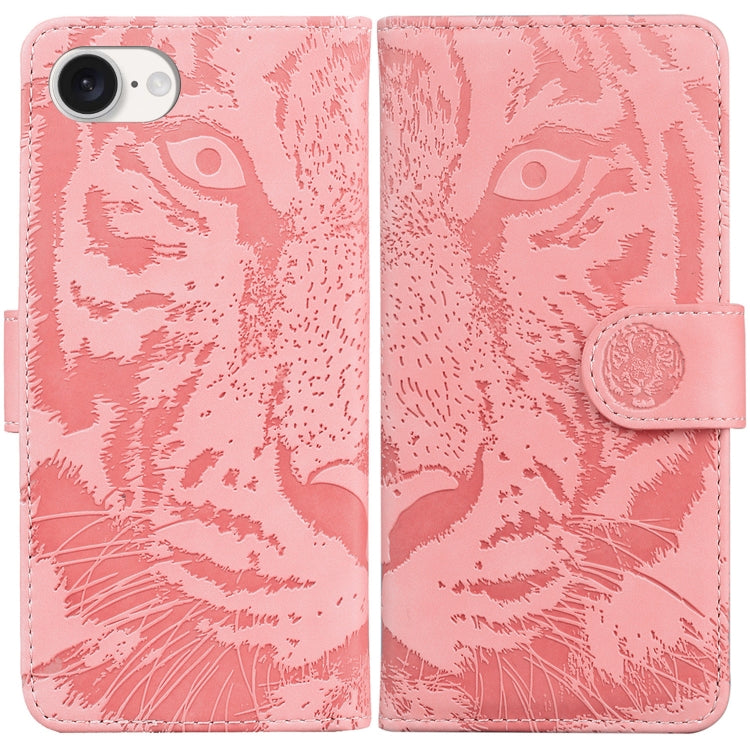 Tiger Embossing Pattern Leather Phone Case, For iPhone 17 Pro Max, For iPhone 17 Pro, For iPhone 17, For iPhone 17 Air