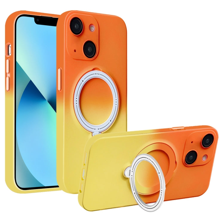 Gradient TPU MagSafe Holder Phone Case, For iPhone 13 Pro Max, For iPhone 13 Pro, For iPhone 13, For iPhone 12