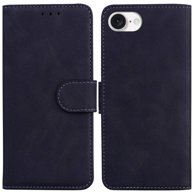 Skin Feel Pure Color Flip Leather Phone Case, For iPhone 17 Pro Max, For iPhone 17 Pro, For iPhone 17, For iPhone 17 Air
