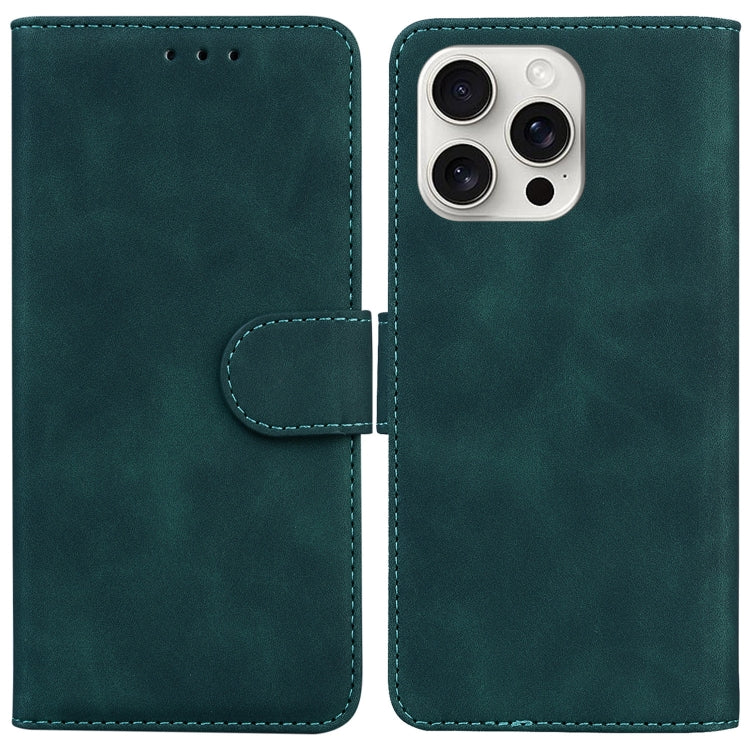 Skin Feel Pure Color Flip Leather Phone Case, iPhone 16e, For iPhone 16 Pro Max, For iPhone 16 Pro, For iPhone 16 Plus