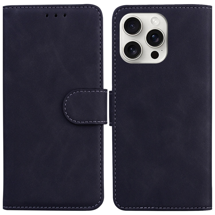 Skin Feel Pure Color Flip Leather Phone Case, iPhone 16e, For iPhone 16 Pro Max, For iPhone 16 Pro, For iPhone 16 Plus