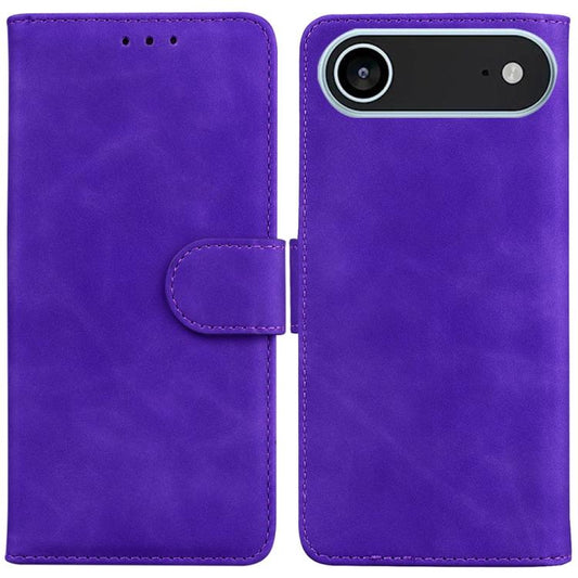 Skin Feel Pure Color Flip Leather Phone Case, iPhone 16e, For iPhone 16 Pro Max, For iPhone 16 Pro, For iPhone 16 Plus