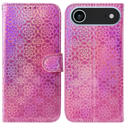 Colorful Magnetic Buckle Leather Phone Case, iPhone 16e, For iPhone 16 Pro Max, For iPhone 16 Pro, For iPhone 16 Plus