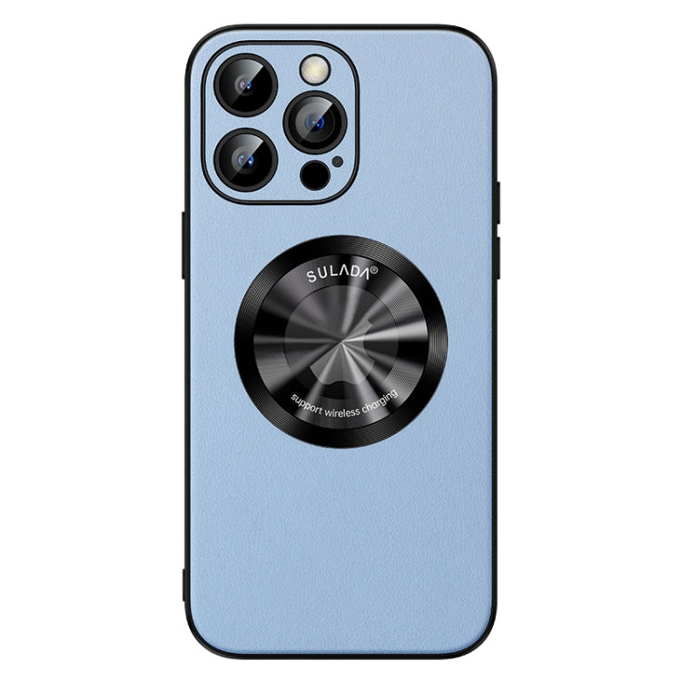 SULADA Microfiber Leather MagSafe Magnetic Phone Case, For iPhone 13 Pro, For iPhone 13, For iPhone 12