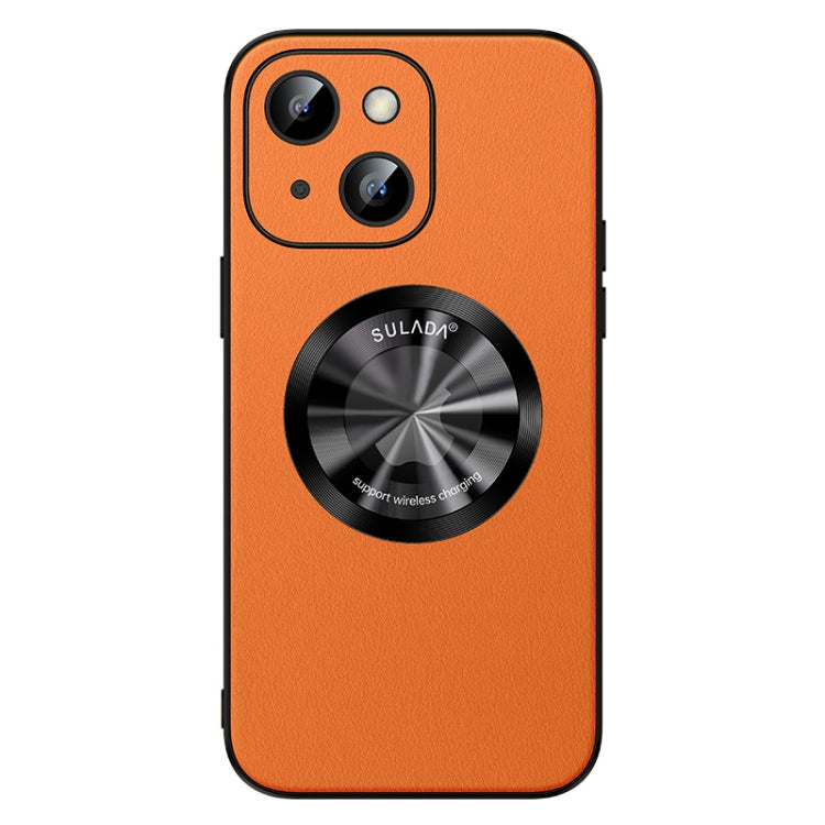 SULADA Microfiber Leather MagSafe Magnetic Phone Case, For iPhone 13 Pro, For iPhone 13, For iPhone 12