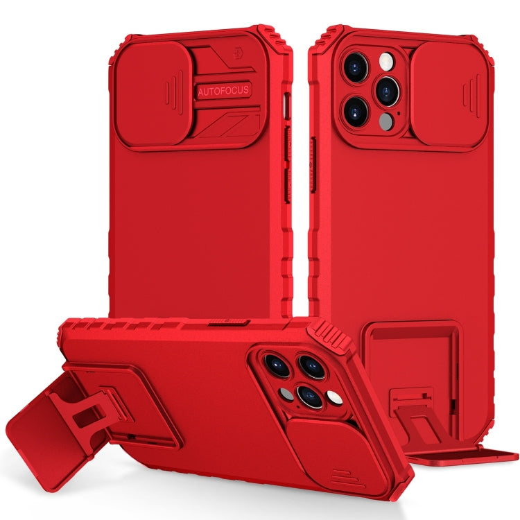 Stereoscopic Holder Sliding Camshield Phone Case, For iPhone 16, For iPhone 15 Pro Max, For iPhone 15 Pro