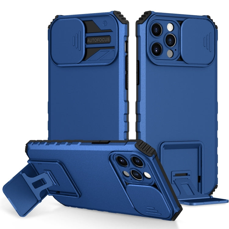 Stereoscopic Holder Sliding Camshield Phone Case, For iPhone 16, For iPhone 15 Pro Max, For iPhone 15 Pro