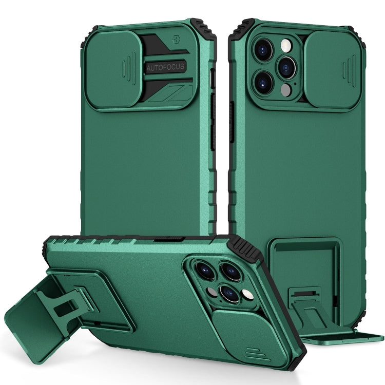 Stereoscopic Holder Sliding Camshield Phone Case, For iPhone 16, For iPhone 15 Pro Max, For iPhone 15 Pro