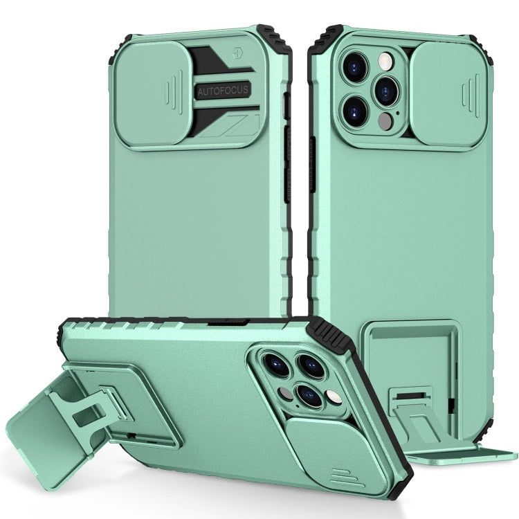 Stereoscopic Holder Sliding Camshield Phone Case, For iPhone 16, For iPhone 15 Pro Max, For iPhone 15 Pro