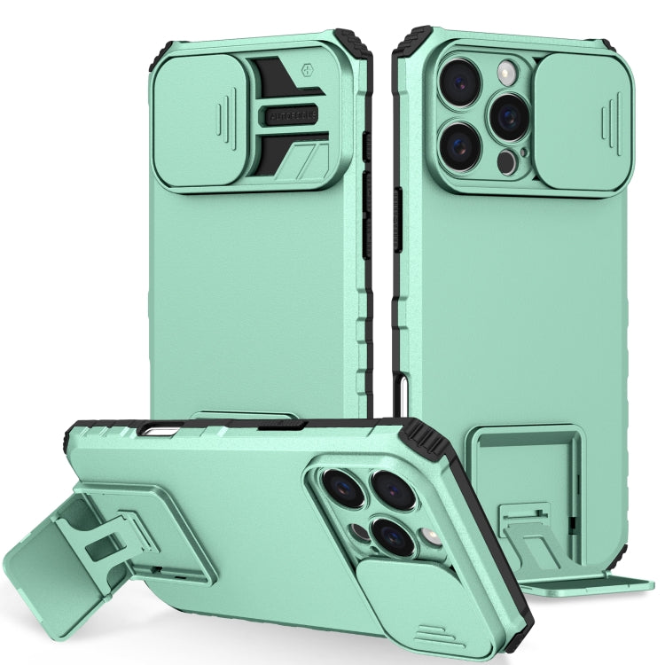 Stereoscopic Holder Sliding Camshield Phone Case, For iPhone 16 Pro Max, For iPhone 16 Pro, For iPhone 16 Plus