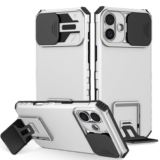 Stereoscopic Holder Sliding Camshield Phone Case, For iPhone 16, For iPhone 15 Pro Max, For iPhone 15 Pro