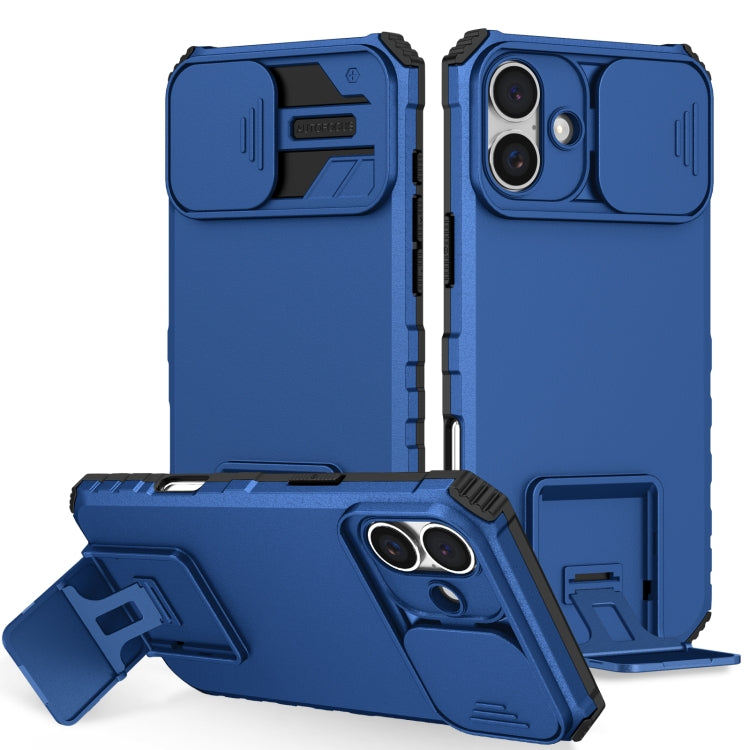 Stereoscopic Holder Sliding Camshield Phone Case, For iPhone 16, For iPhone 15 Pro Max, For iPhone 15 Pro