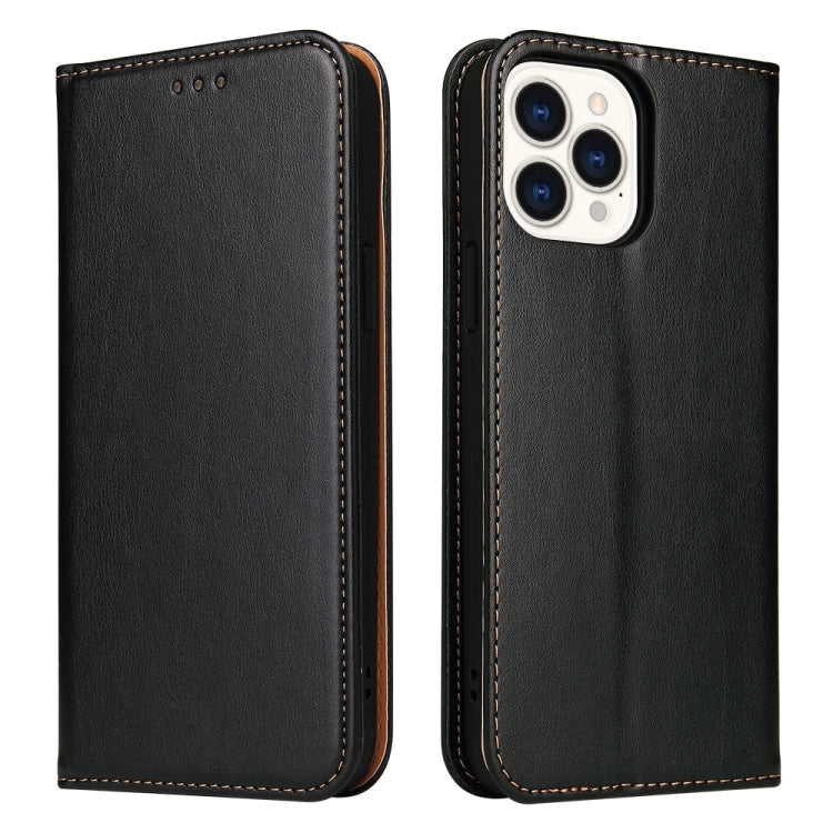 Fierre Shann PU Genuine Leather Texture Phone Case, For iPhone 16 Pro, For iPhone 16 Plus, For iPhone 16, For iPhone 15 Pro Max, For iPhone 15 Pro, For iPhone 15 Plus
