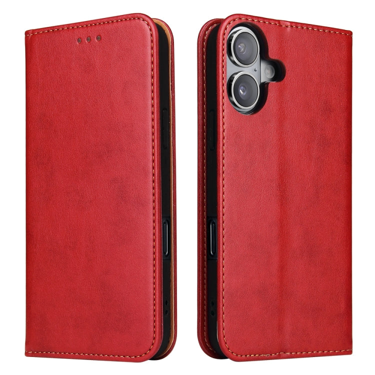 Fierre Shann PU Genuine Leather Texture Phone Case, For iPhone 16 Pro, For iPhone 16 Plus, For iPhone 16, For iPhone 15 Pro Max, For iPhone 15 Pro, For iPhone 15 Plus