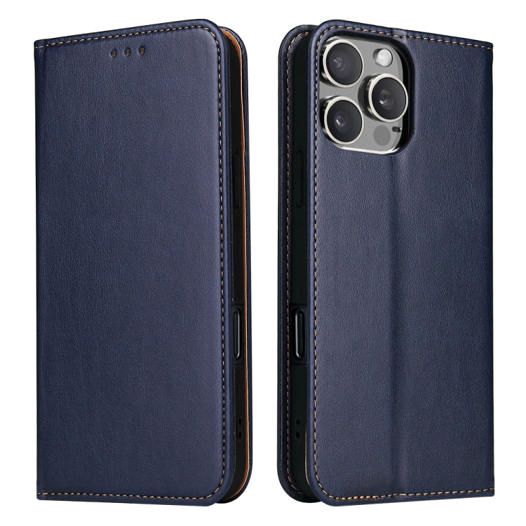 Fierre Shann PU Genuine Leather Texture Phone Case, For iPhone 17e / 16e, For iPhone 17 Pro Max, For iPhone 17 Pro, For iPhone 17, For iPhone Air, For iPhone 16 Pro Max