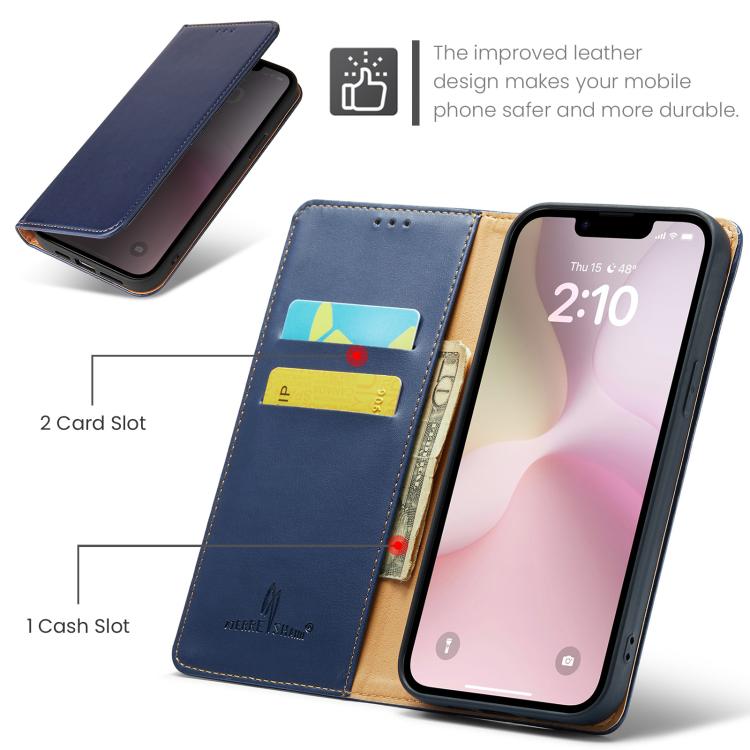 Fierre Shann PU Genuine Leather Texture Phone Case, For iPhone 17e / 16e, For iPhone 17 Pro Max, For iPhone 17 Pro, For iPhone 17, For iPhone Air, For iPhone 16 Pro Max