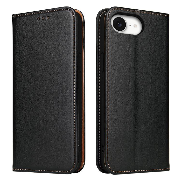 Fierre Shann PU Genuine Leather Texture Phone Case, For iPhone 18 Pro / 17 Pro, For iPhone 18 Pro Max / 17 Pro Max, For iPhone 17e / 16e, For iPhone 17, For iPhone Air, For iPhone 16 Pro Max
