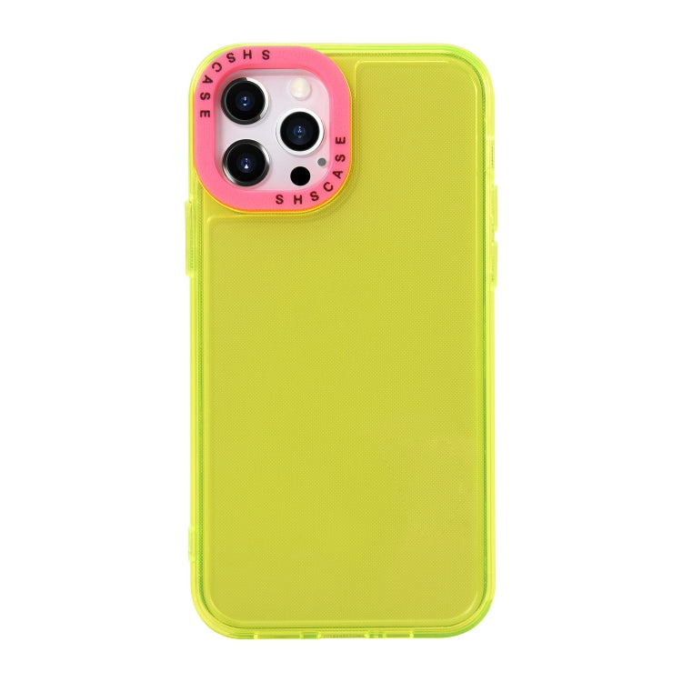 Color Contrast Lens Frame Transparent TPU Phone Case, For iPhone 15, For iPhone 14 Pro Max