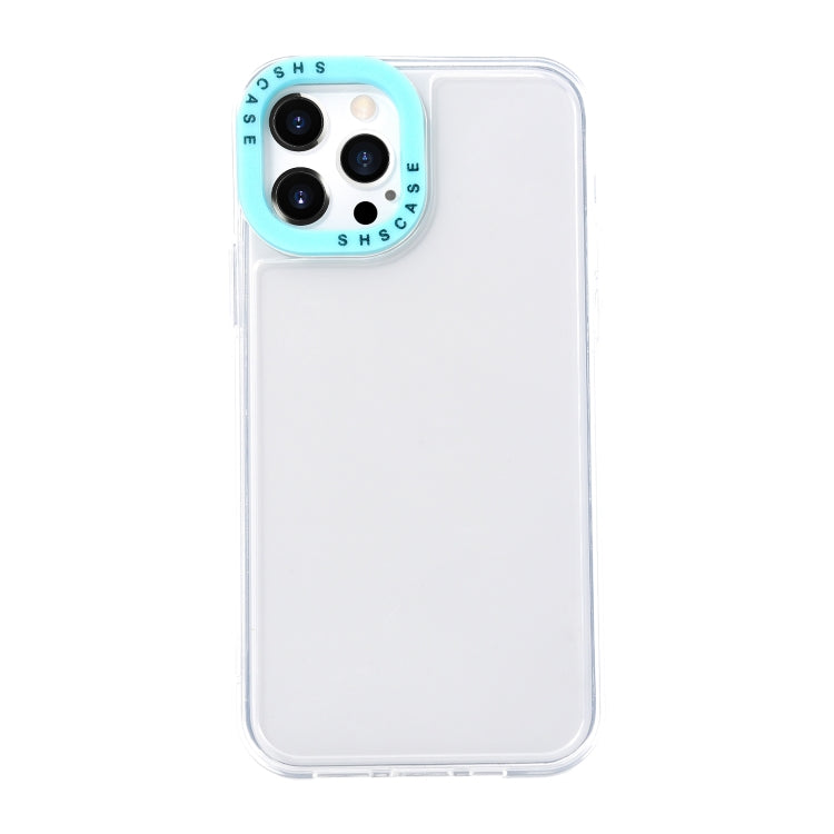 Color Contrast Lens Frame Transparent TPU Phone Case, For iPhone 15, For iPhone 14 Pro Max