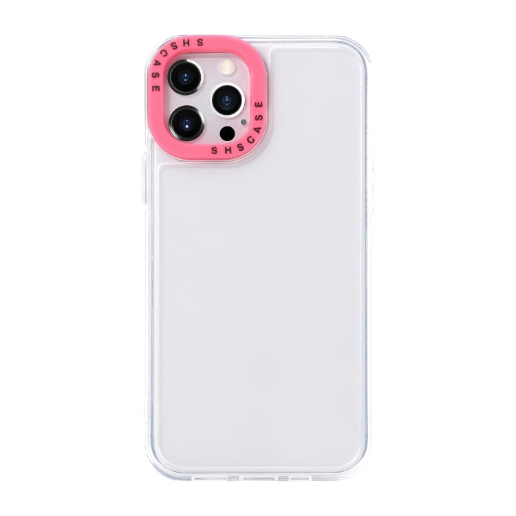 Color Contrast Lens Frame Transparent TPU Phone Case, For iPhone 15, For iPhone 14 Pro Max