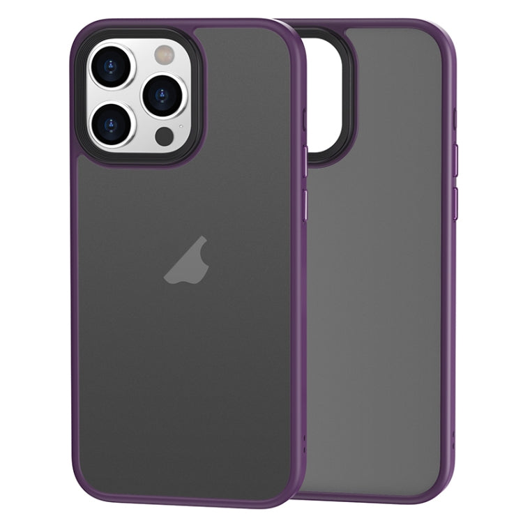 Brilliant Series Micro-frosted Anti-fingerprint PC Phone Case, For iPhone 15 Pro Max, For iPhone 15 Pro, For iPhone 15 Plus, For iPhone 15