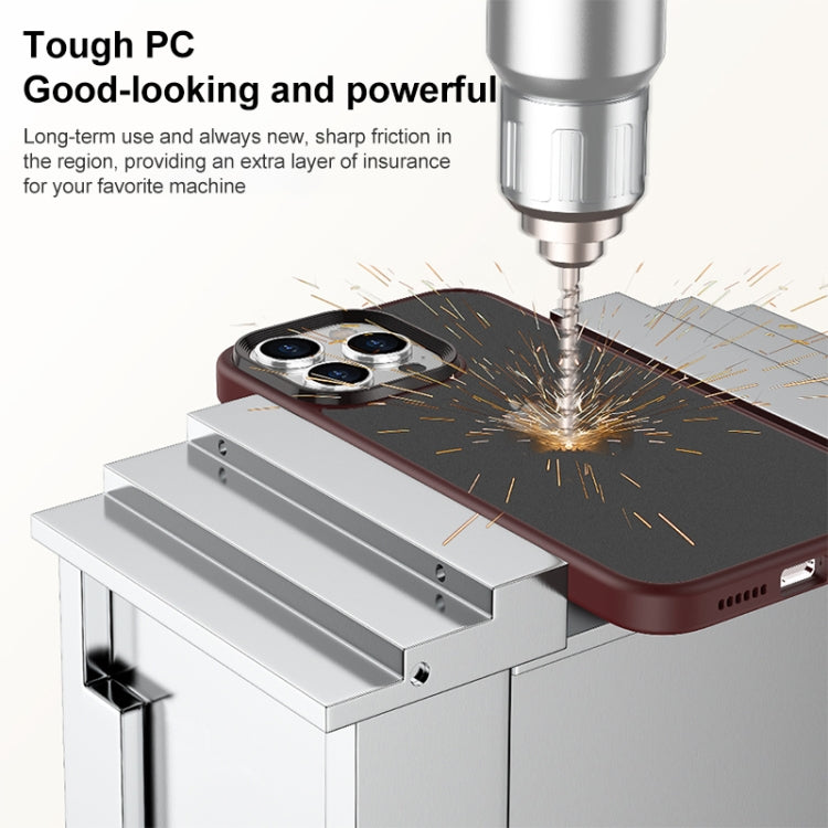 Brilliant Series Micro-frosted Anti-fingerprint PC Phone Case, For iPhone 15 Pro Max, For iPhone 15 Pro, For iPhone 15 Plus, For iPhone 15