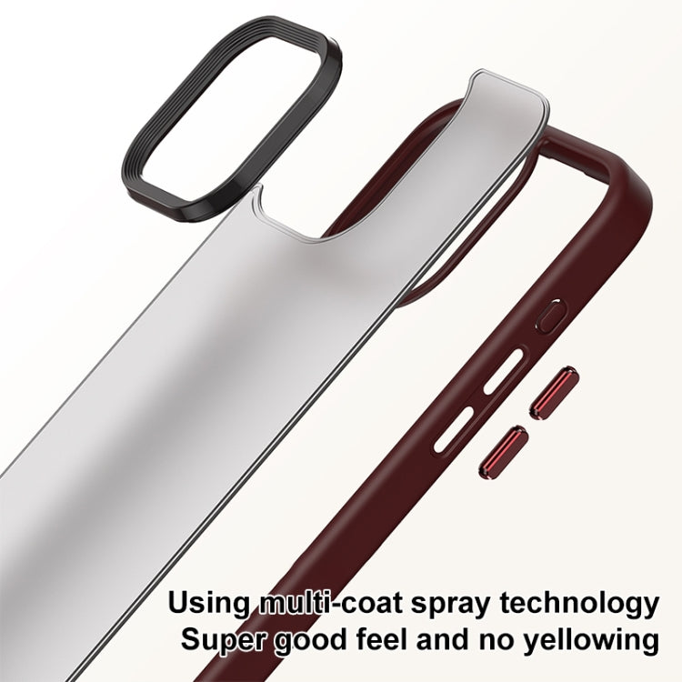 Brilliant Series Micro-frosted Anti-fingerprint PC Phone Case, For iPhone 15 Pro Max, For iPhone 15 Pro, For iPhone 15 Plus, For iPhone 15