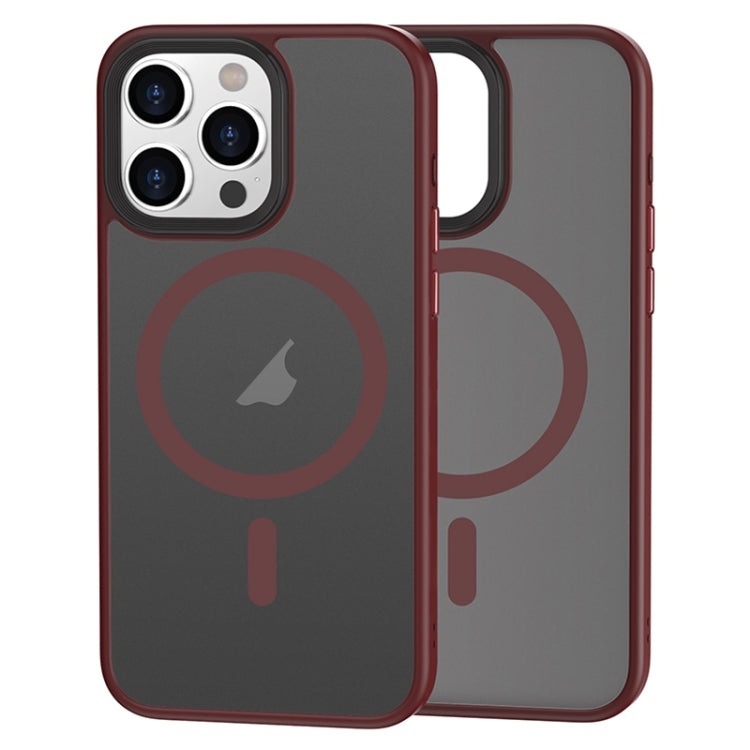 Brilliant Series MagSafe Micro-frosted Anti-fingerprint PC Phone Case, For iPhone 15 Pro Max, For iPhone 15 Pro, For iPhone 15 Plus, For iPhone 15