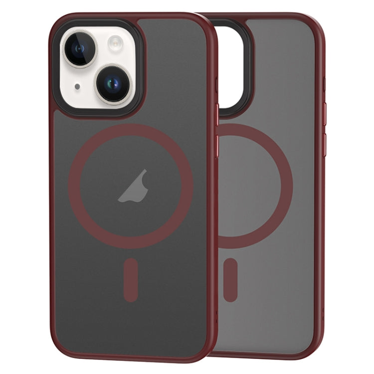 Brilliant Series MagSafe Micro-frosted Anti-fingerprint PC Phone Case, For iPhone 15 Pro Max, For iPhone 15 Pro, For iPhone 15 Plus, For iPhone 15